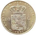 Gouden 10 gulden 1897 parels vast Wilhelmina, Goud, Losse munt, Verzenden