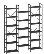 Boekenkast met 17 Planken – Verstelbaar en Sterk, Verzenden, Nieuw