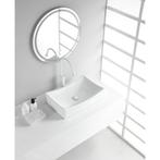 Wiesbaden Slide Waskom Rechthoekig - 55x35x12cm - Keramiek -, Doe-het-zelf en Verbouw, Ophalen of Verzenden, Nieuw