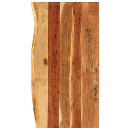 vidaXL Wastafelblad 100x52x3,8 cm massief acaciahout, Doe-het-zelf en Verbouw, Sanitair, Nieuw, Verzenden