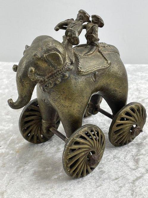 Tempelspeelgoed - Brons - India - late 19th - early 20th, Antiek en Kunst, Kunst | Niet-Westerse kunst