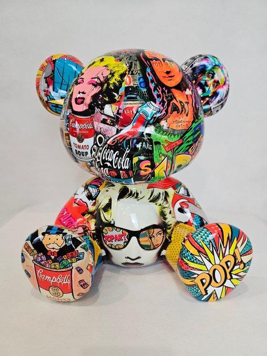 ArtBrut by Ann - Pop Art Icon Bear, Antiek en Kunst, Kunst | Designobjecten