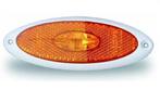 Jokon Zijmarkering LED SMLR2010 Ovaal Opbouw Oranje-Wit, Caravans en Kamperen, Ophalen of Verzenden, Nieuw