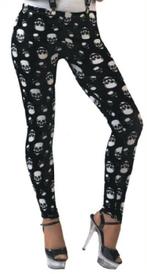 Legging doodskop, Kleding | Dames, Ophalen of Verzenden, Nieuw
