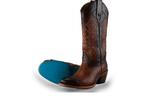 Nuevo Rancho Cowboy laarzen in maat 38 Bruin | 10% extra, Bruin, Verzenden, Nuevo Rancho, Zo goed als nieuw