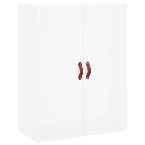 Hoogglans Witte Wandkast 69,5cm | Tweedekansje | OP=OP, Huis en Inrichting, Woonaccessoires | Wandplanken en Boekenplanken, Nieuw