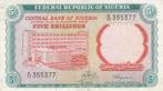1968 Vf Nigeria P 10b 5 Naira Nd, Postzegels en Munten, Bankbiljetten | Europa | Niet-Eurobiljetten, Verzenden