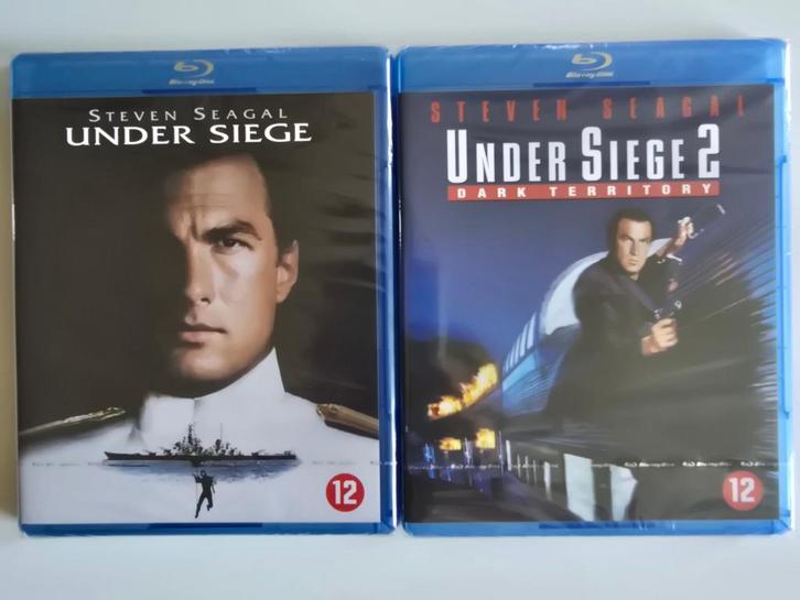 UNDER SIEGE 1 & 2 (IN SEAL) (SET) (BLURAY), Cd's en Dvd's, Blu-ray, Gebruikt, Verzenden
