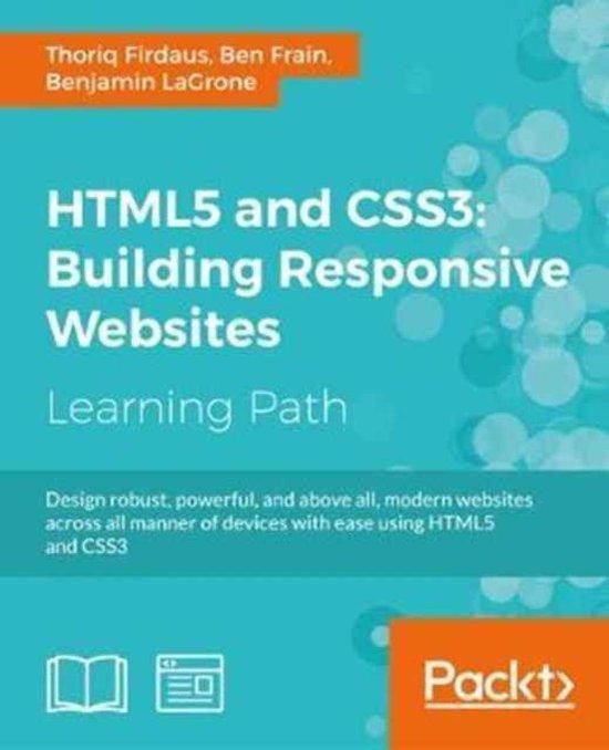 Boek HTML5 and CSS3 9781787124813, Boeken, Overige Boeken, Zo goed als nieuw, Verzenden