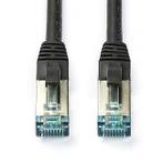 Netwerkkabel - Cat6a S/FTP - 7 meter (Zwart)