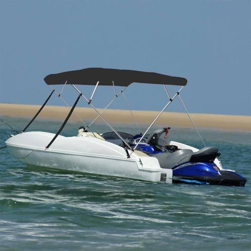 vidaXL Biminitop 4 bogen 243x180x137 cm zwart, Watersport en Boten, Bootonderdelen, Nieuw, Verzenden