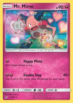 Mr. Mime 43/68 Hidden Fates, Hobby en Vrije tijd, Verzamelkaartspellen | Pokémon, Ophalen of Verzenden, Nieuw, Losse kaart, Foil
