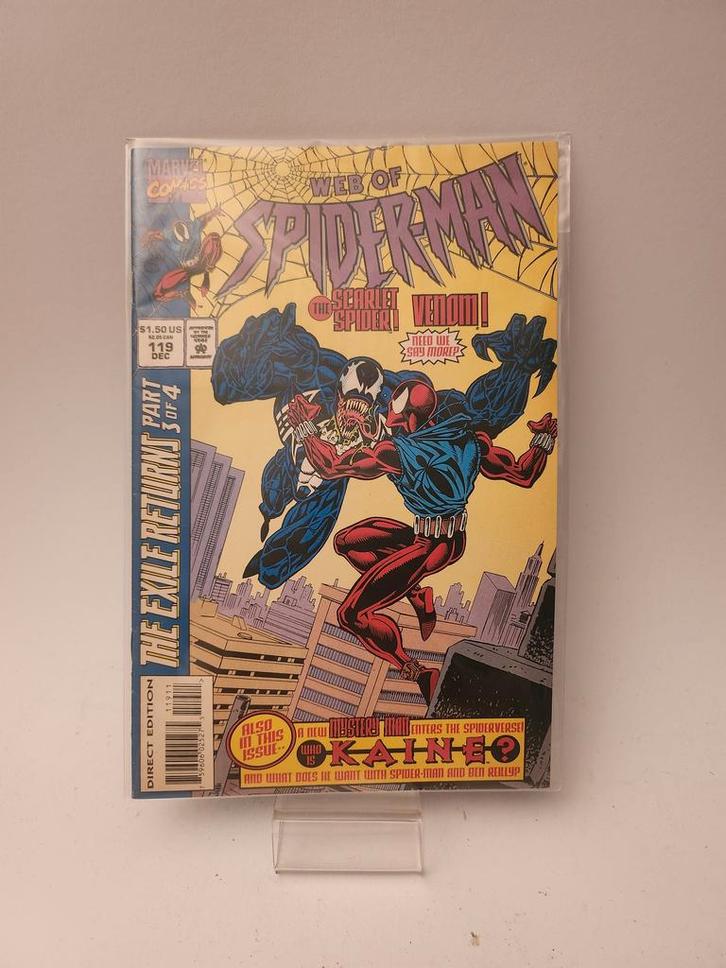 Web Of Spider-Man #119 NM 9.4 W Pgs Venom Scarlet Spider, Boeken, Strips | Comics, Ophalen of Verzenden