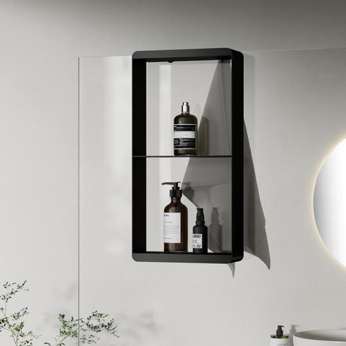 Hangend Doucherek Best Design Soap 50x25x9 cm Mat Zwart, Doe-het-zelf en Verbouw, Sanitair, Bad, Nieuw, Ophalen of Verzenden