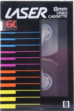 Laser 8mm Video Cassette 60 Minuten voor Video8 Camcorder (N, Verzenden, Nieuw