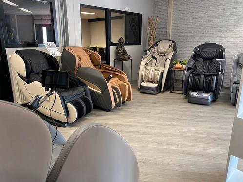 Kom proefzitten in onze showroom (gratis), Sport en Fitness, Massageproducten, Massagestoel of Kussen, Nieuw, Ophalen of Verzenden