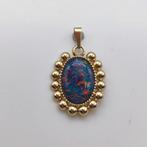 No Reserve, Vintage Black Opal - 9 kt. Goud - Hanger Opaal, Sieraden, Tassen en Uiterlijk, Antieke sieraden