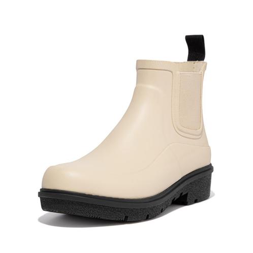-0% FitFlop  FitFlop Wonderwelly contrast-sole chelsea boots, Kleding | Dames, Schoenen, Regenlaarzen, Nieuw, Verzenden