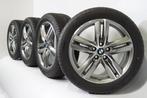 BMW X1 F48 X2 F39 18 inch M velgen 570 + Winterbanden Bridge, 18 inch, Gebruikt, Velg(en), Winterbanden