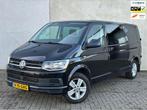 Volkswagen Transporter L2H1 DC 150PK 4Motion DSG 2x schuifde, Zwart, Nieuw, Transporter, Lease