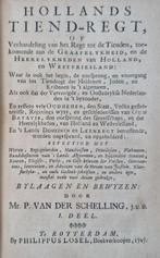 Pieter van de Schelling - Hollands tiend-regt, of