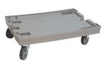 Dolly 600x800x200mm met  rubber wielen Grijs, Verzenden, Nieuw in verpakking