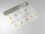 10 x 1 gram goudbaar Smartpack C.Hafner LBMA gecertificeerd, Postzegels en Munten, Edelmetalen en Baren, Verzenden, Goud