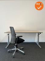 Refurbished Werkplek - Gispen TM bureau 180x80 + HAG Futu bu, Werkplek, Ophalen of Verzenden, Gebruikt, Bureau