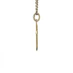 Gouden vintage kruis hanger 14 krt, Ophalen of Verzenden, Nieuw