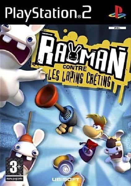 Rayman Raving Rabbids-Frans (PlayStation 2) Gebruikt, Spelcomputers en Games, Games | Sony PlayStation 2, Zo goed als nieuw, Ophalen of Verzenden