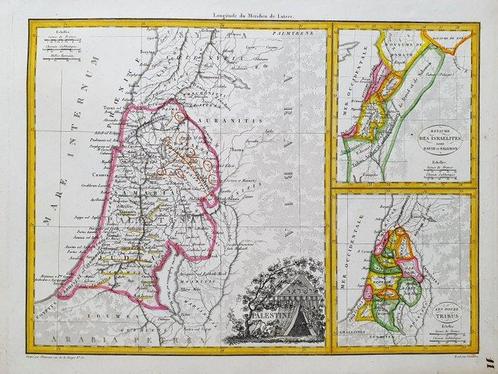 Azië - Israël, Klein-Azië, Palestina; Pierre M. Lapie /, Boeken, Atlassen en Landkaarten