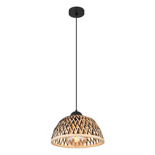 Hanglamp COLLY 30.0 cm 1-lichts Zwart, Huis en Inrichting, Lampen | Hanglampen, 75 cm of meer, Nieuw, Metaal, Ophalen of Verzenden