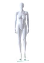 Faceless etalagepop dame glossy wit GLW7, Zakelijke goederen, Kantoor en Winkelinrichting | Winkel en Inventaris
