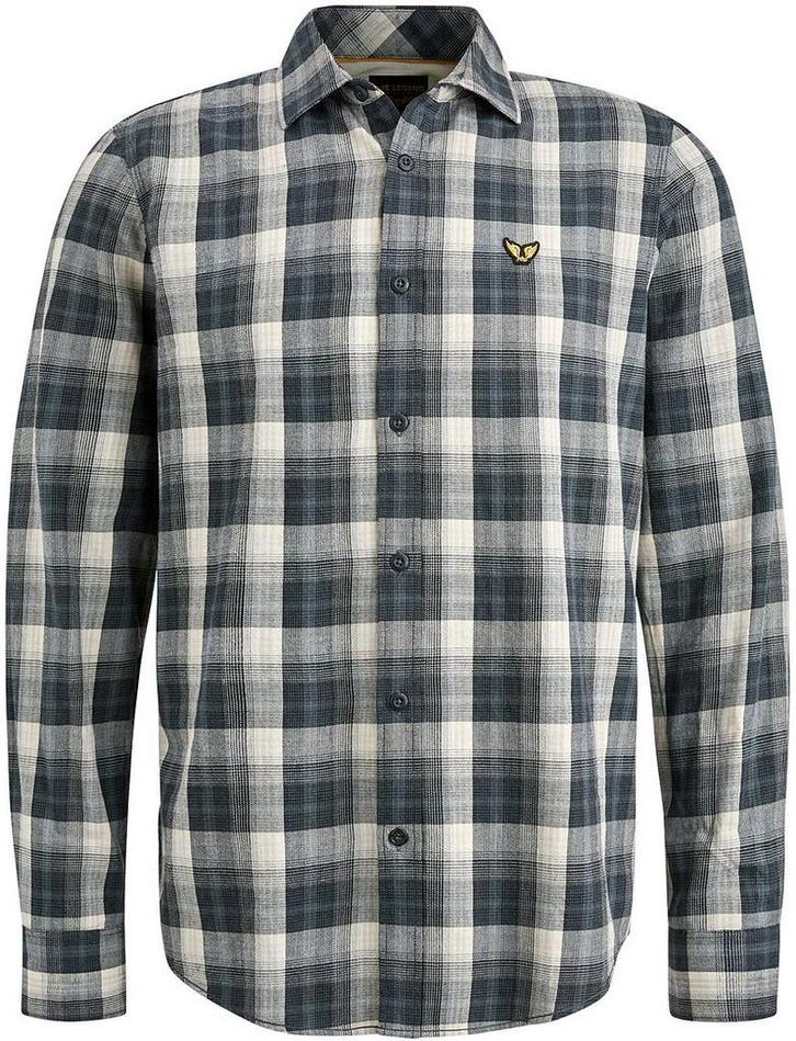PME Legend Overhemd Ruiten Grijs maat M Heren, Kleding | Heren, Overhemden, Grijs, Nieuw, Verzenden