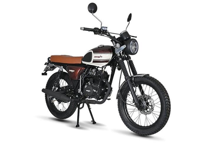 Mash Scrambler 50 – 50cc Brommer, Stoer &amp; Cityproof, Fietsen en Brommers, Brommers | Overige merken, Maximaal 45 km/u, Nieuw