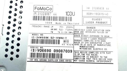 CD speler Volvo XC60 I D3 / D4 31328067, Auto-onderdelen, Elektronica en Kabels, ARN erkend, Stiba lid, Erkend duurzaam, Gebruikt