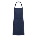 GGM Gastro | (6 Stuks) KARLOWSKY | Slabbenschort Tenerife -, Verzenden, Nieuw, Blauw, Schort