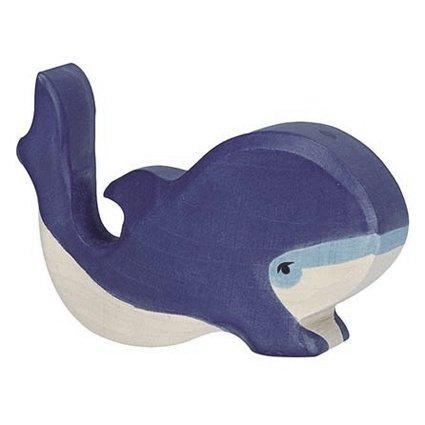 Holztiger - Houten Dieren - Walvis 10 cm, Kinderen en Baby's, Speelgoed | Overig