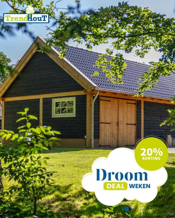 Trendhout Droomdeal – 20% Korting op Maatwerk!, Tuin en Terras, Overkappingen, Carport, Nieuw