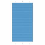 vidaXL Plissé rolgordijn 105x200cm stofbreedte 104,4cm, Verzenden, Nieuw, Blauw