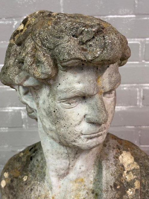 Buste, David - 54 cm - Beton / Steen, Antiek en Kunst, Curiosa en Brocante
