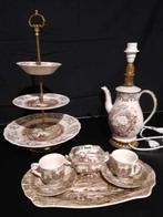 Hors doeuvre set - Porselein - lamp, koffie, plateau