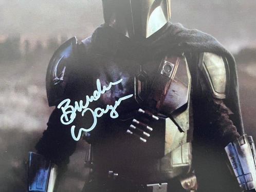 Star Wars: The Mandalorian - Brendan Wayne - Din Djarin 8x10, Verzamelen, Film en Tv