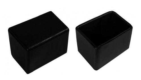 Flexibele stoelpootdop (omdop, rechthoek, 20x40 mm, zwart), Huis en Inrichting, Woonaccessoires | Overige, Nieuw, Ophalen of Verzenden
