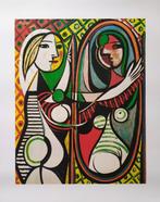 Pablo Picasso (1881-1973) (after) - Jeune Fille Devant Un, Antiek en Kunst, Kunst | Tekeningen en Foto's