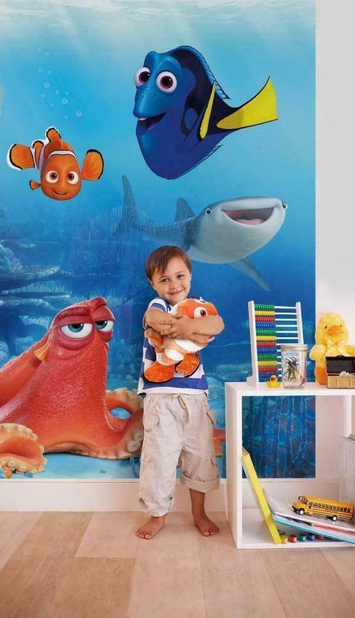 Finding Dory fotobehang L1, Finding Nemo behang kinderkamer, Huis en Inrichting, Stoffering | Behang, minder dan 10 m², Ophalen of Verzenden