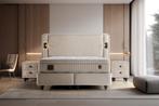 Opberg Boxspring Leonardo - diverse maten, Verzenden, Nieuw, Tweepersoons