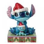 Kerstman Stitch met Scrump 14 cm, Ophalen of Verzenden, Nieuw