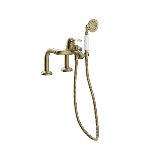 Badrandkraan Tres Clasic Mengkraan Opbouw Incl. Handdouche, Doe-het-zelf en Verbouw, Sanitair, Kraan, Nieuw, Chroom, Ophalen of Verzenden