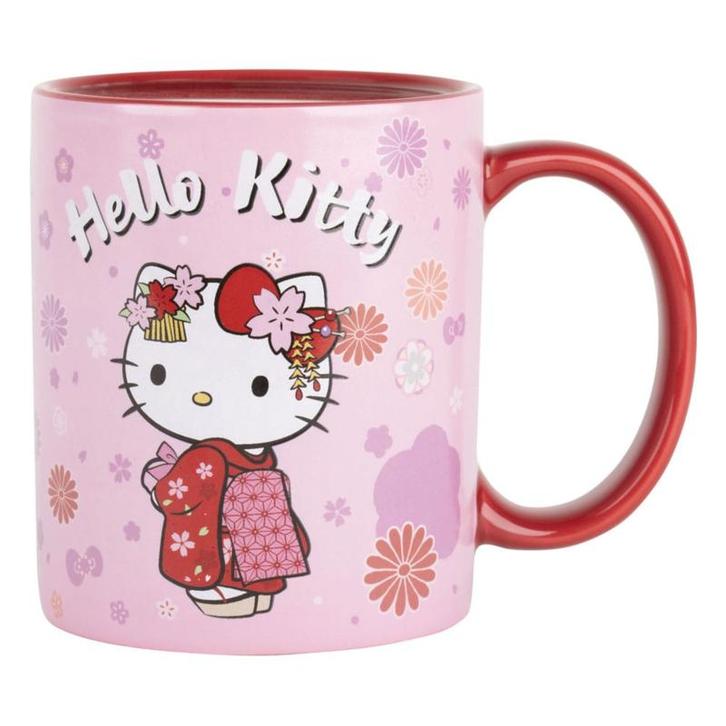 (Pre-order) Sanrio Heat Change Mug Hello Kitty Kimono 320 ml, Huis en Inrichting, Keuken | Servies, Zo goed als nieuw, Verzenden